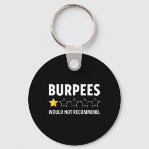 Fitnessstudio Lustige Fitness Burpees Bodybuilding Schlüsselanhänger
