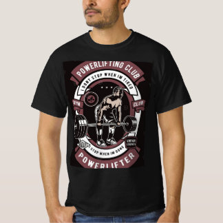 Fitnessstudio Mensch-Shirt T-Shirt