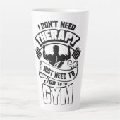 Fitnessstudio Milchtasse (Vorderseite)