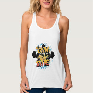 Fitnessstudio Motivationsdesign Tank Top