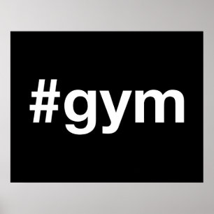 Fitnessstudio poster