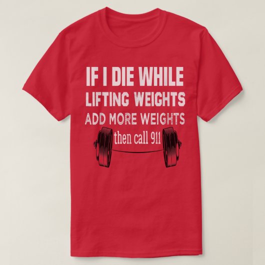 Fitnessstudio, virtuell trainieren, wenn ich beim T-Shirt (Design vorne)
