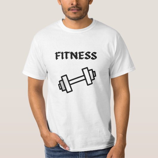Fitnessstudio, Workout-Bekleidung, Fitness-Geschen T-Shirt (Vorderseite)