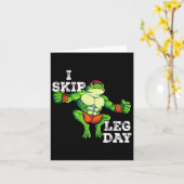 Fitnessübungen Training I Skip Leg Tag 1 Karte (Gelbe Blume)