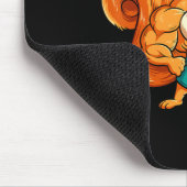 Fitnessübungen Training I Skip Leg Tag 3 Mousepad (Ecke)