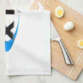 FitnessXT50 on-line-Workouts Geschirrtuch (Viertel Falte)