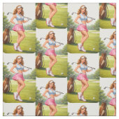 Fitte Golferin Thunder_Cove Stoff (Muster)