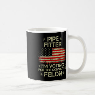 Fitter, ich stimme für den gefangenen Felon Funny Kaffeetasse