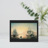 Fitz Hugh Lane Boston Harbour Postkarte (Stehend Vorderseite)