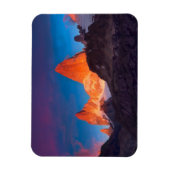 Fitz Roy bei Sonnenaufgang Magnet (Vertikal)