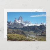 Fitz Roy / El Chalten Postkarte (Vorne/Hinten)
