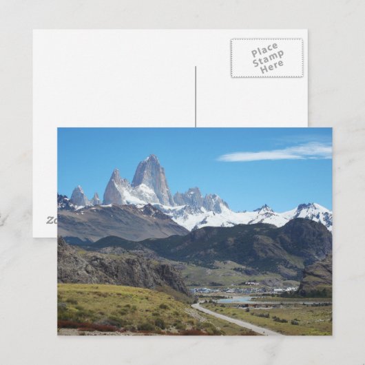 Fitz Roy / El Chalten Postkarte (Vorne/Hinten)