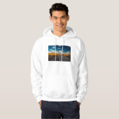 Fitz Roy im Morgen-Licht Hoodie (Vorne ganz)