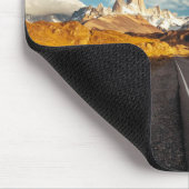 Fitz Roy im Morgen-Licht Mousepad (Ecke)