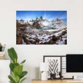 Fitz Roy Poster (Heimbüro)