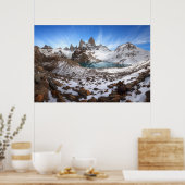 Fitz Roy Poster (Küche)