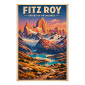 FITZ ROY – SPIRES OF PATAGONIA   POSTER (Vorderseite)