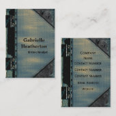 Fitzfinkle Fadden Beruflich Business Card Visitenkarte (Vorne/Hinten)