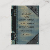 Fitzfinkle Fadden Beruflich Business Card Visitenkarte (Rückseite)