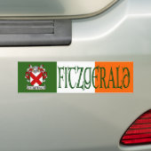 Fitzgerald Coat of Arms Autoaufkleber (Auf Auto)