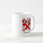 FITZGERALD FAMILIENWAPPEN - FITZGERALD WAPPEN KAFFEETASSE (VorderseiteRechts)