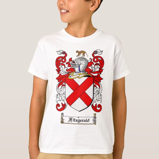 FITZGERALD FAMILIENWAPPEN - FITZGERALD WAPPEN T-Shirt (Vorderseite)
