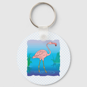Fitzgerald Flamingo Schlüsselanhänger