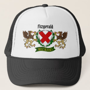 Fitzgerald Irish Shield Personalisiert Truckerkappe
