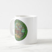 Fitzgerald Ranch-Schule, 1866, Pinole Kalifornien Kaffeetasse (Vorderseite Links)