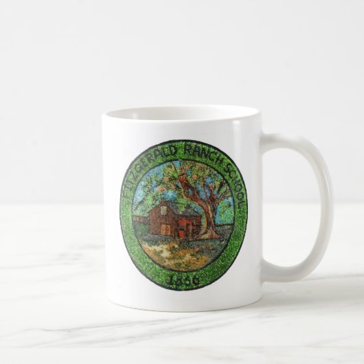 Fitzgerald Ranch-Schule, 1866, Pinole Kalifornien Kaffeetasse (Rechts)