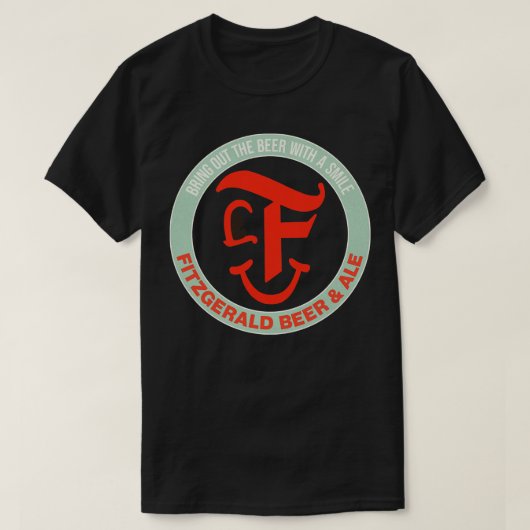 Fitzgerald Retro Defunkt Beer Ale T-Shirt (Design vorne)