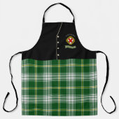 Fitzgerald Shield & Tartan Personalisiert Kilt Schürze (Vorderseite)