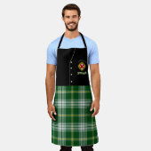Fitzgerald Shield & Tartan Personalisiert Kilt Schürze (Getragen)