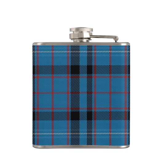 Fitzgerald Tartan-Flasche Flachmann (Rückseite)