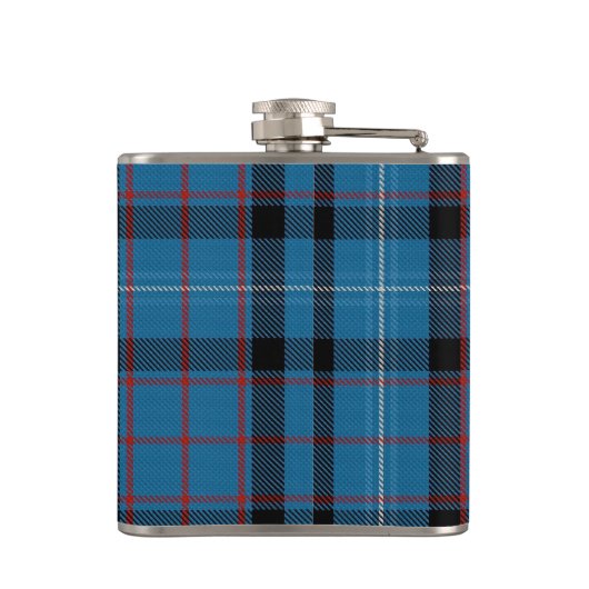 Fitzgerald Tartan-Flasche Flachmann (Rückseite)