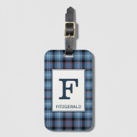 Fitzgerald Tartan Kariertes blaues Muster