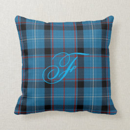 Fitzgerald Tartan-Monogramm-Kissen Kissen