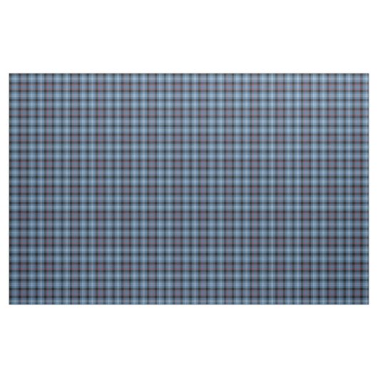 Fitzgerald Tartan Pattern Blue Irish Kariert Stoff (Yard (91,4 cm))