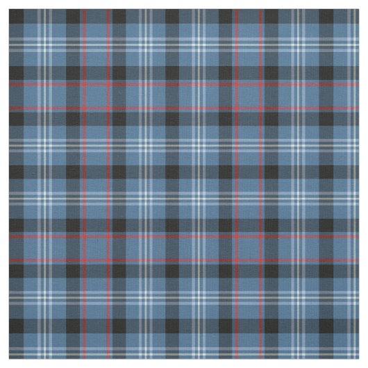 Fitzgerald Tartan Pattern Blue Irish Kariert Stoff (Muster)