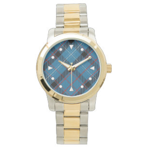 Fitzgerald Tartan Zwei-Ton Uhr