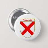 Fitzgerald Wappen/Familienwappen Button (Vorne & Hinten)