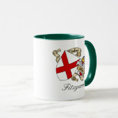 Fitzgerald Wappen Tasse (VorderseiteRechts)