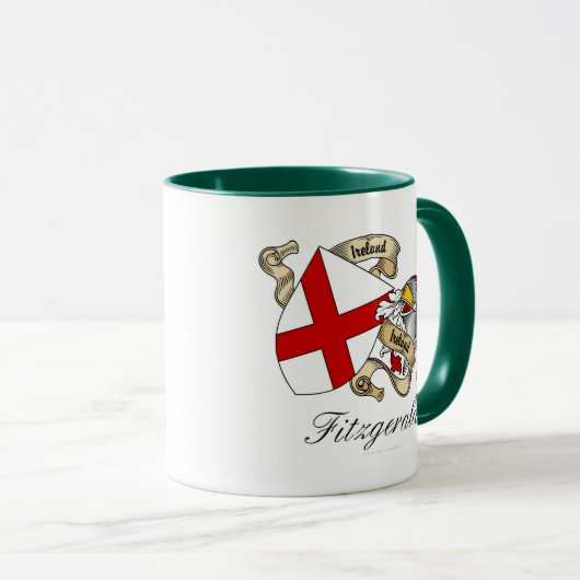Fitzgerald Wappen Tasse (VorderseiteRechts)