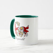 Fitzgerald Wappen Tasse (Vorderseite Links)