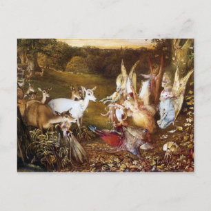 Fitzgerald's "Der verzauberte Wald" Postkarte