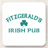 Fitzgerald's Irish Pub Getränkeuntersetzer (Vorderseite)