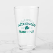 Fitzgerald's Irish Pub  Glas (Rückseite)