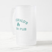 Fitzgerald's Irish Pub Mattglas Bierglas (Vorderseite Links)