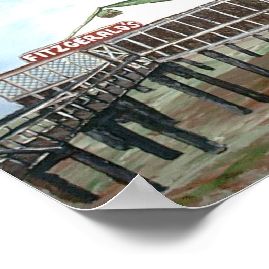 Fitzgerald's Poster (Ecke)