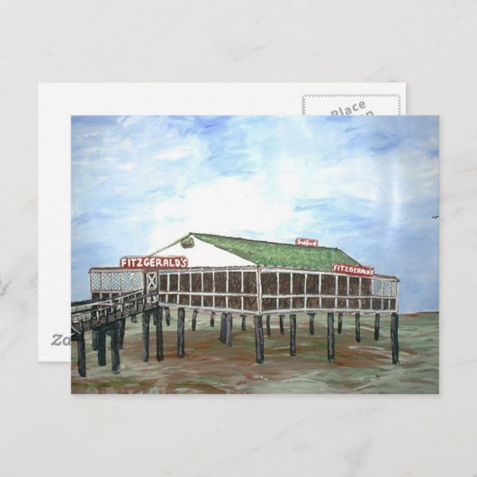 Fitzgeralds Postkarte (Vorne/Hinten)